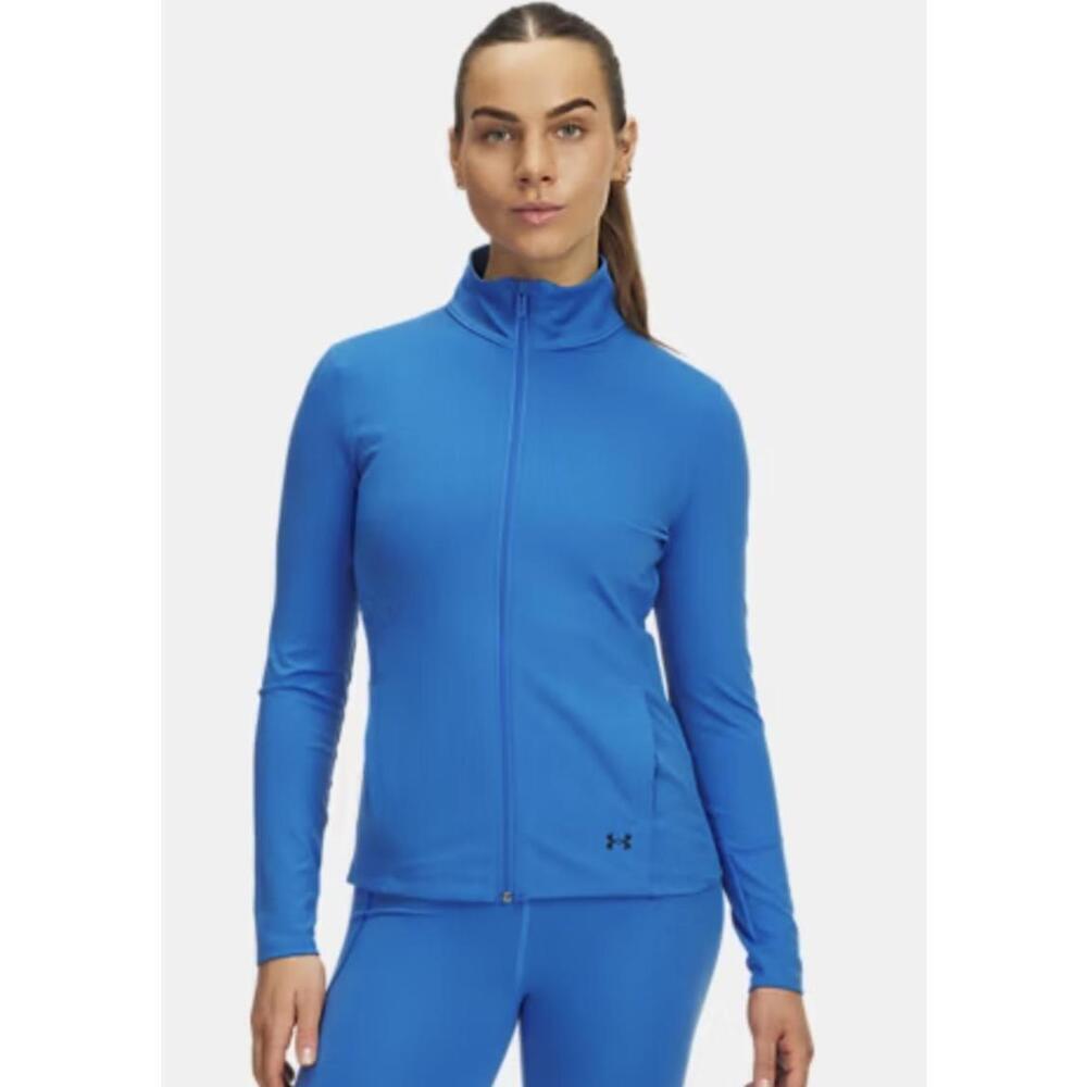 Under Armour Motion Women's Full Zip Jacket in Blue Atlantis, Women's Small